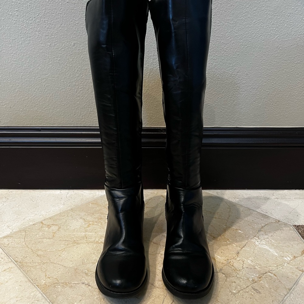 Rampage Black Tall Boots